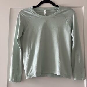 Light green Lululemon shirt